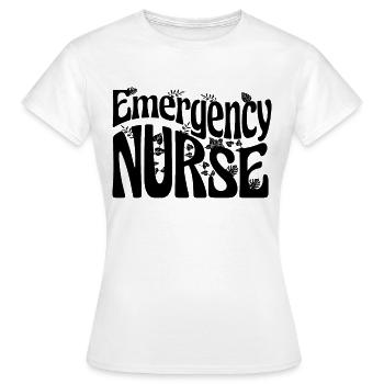 Krankenhaus Notfallkrankenschwester - Frauen T-Shirt - Weiß - Vorne - AI Model Female 172 dark (172cm)