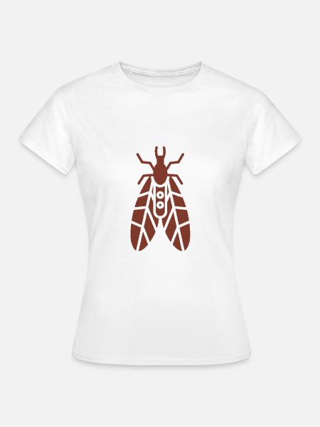 Zerbrechliche Köcherfliege - Frauen T-Shirt - Weiß