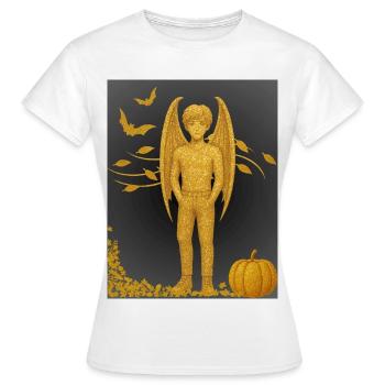 Édition automne de Vampire Demon - T-shirt Femme - blanc - Devant - AI Model Female 172 dark (172cm)