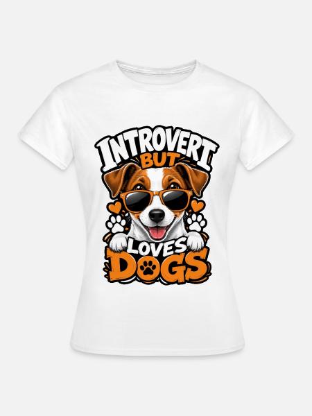 Jack Russell Terrier - Frauen T-Shirt - Weiß