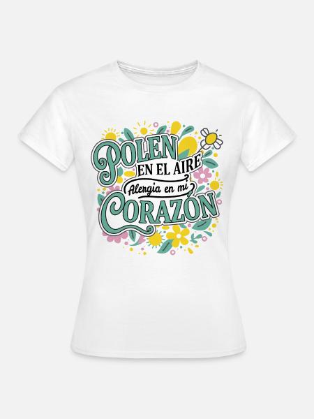 Pollen in der Luft - Frauen T-Shirt - Weiß