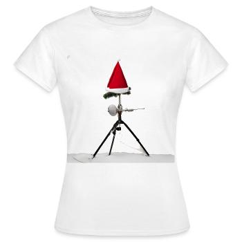 Ham Radio - Frauen T-Shirt - Weiß - Vorne - AI Model Female 172 dark (172cm)