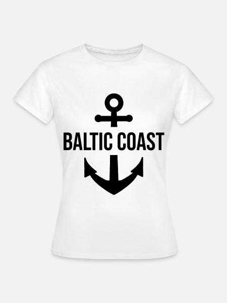anker baltic coast - Frauen T-Shirt - Weiß