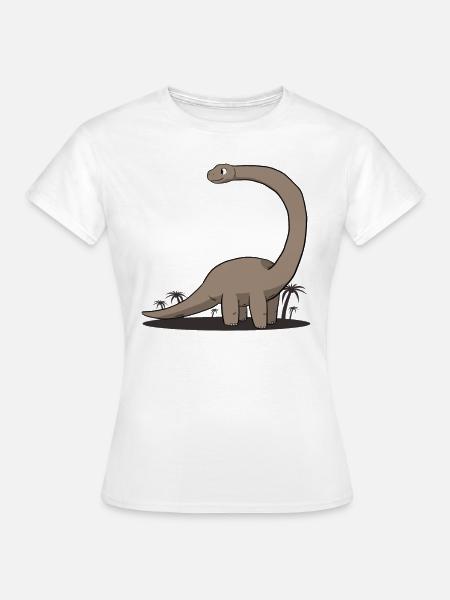 Dino - Women's T-Shirt - white