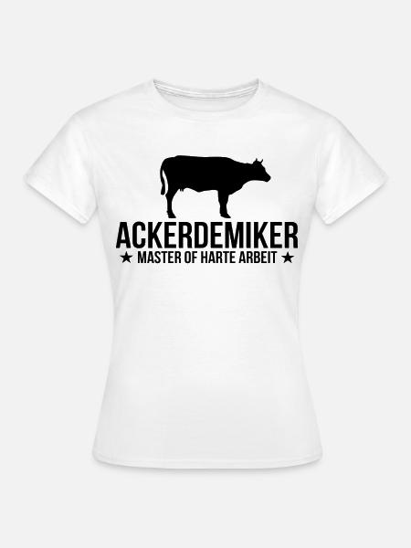 Landwirtschaft - Frauen T-Shirt - Weiß