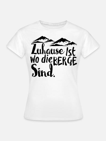 Bergsteiger - Frauen T-Shirt - Weiß