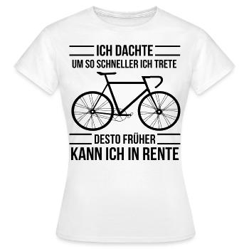 coureur - T-shirt Femme - blanc - Devant - AI Model Female 172 dark (172cm)