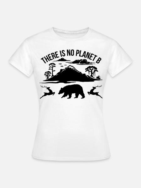 natuurliefhebbers - Dame-T-shirt - hvid