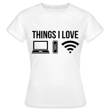 Nerd - Women's T-Shirt - white - Front - AI Model Female 172 dark (172cm)