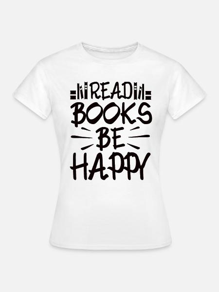 Bücher - Frauen T-Shirt - Weiß
