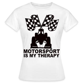 motorsport motorsport ergebnisseMotorsport - Frauen T-Shirt - Weiß - Vorne - AI Model Female 172 dark (172cm)