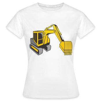 Pelles - T-shirt Femme - blanc - Devant - AI Model Female 172 dark (172cm)