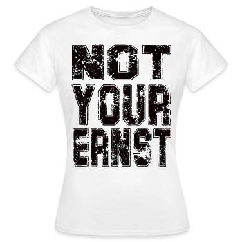 Pas ton sérieux - T-shirt Femme - blanc - Devant - AI Model Female 172 dark (172cm)