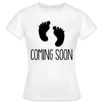 Bientôt - T-shirt Femme - blanc - Devant - AI Model Female 172 dark (172cm)
