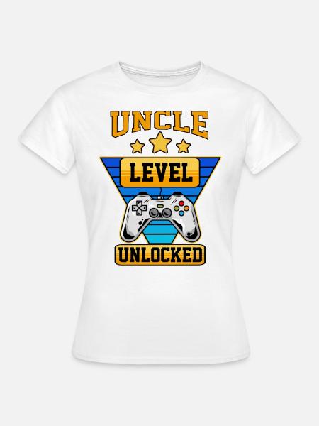 Onkel Level Freigeschaltet - Frauen T-Shirt - Weiß