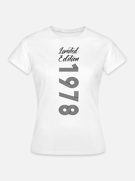 Limited Edition 1978 - Frauen T-Shirt - Weiß