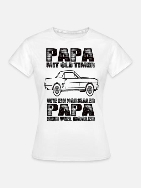 Oldtimer - Frauen T-Shirt - Weiß