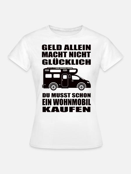 Wohnmobil - Frauen T-Shirt - Weiß