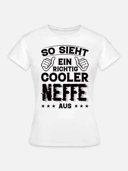 Neffe Neffe Geburtstag Neffe Sprüche Bester Neffe - Frauen T-Shirt - Weiß