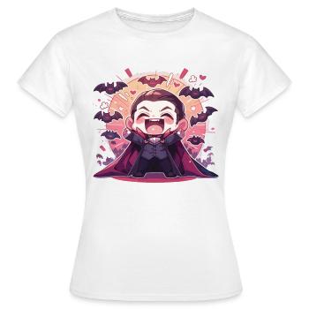 Vampire - T-shirt Femme - blanc - Devant - AI Model Female 172 dark (172cm)