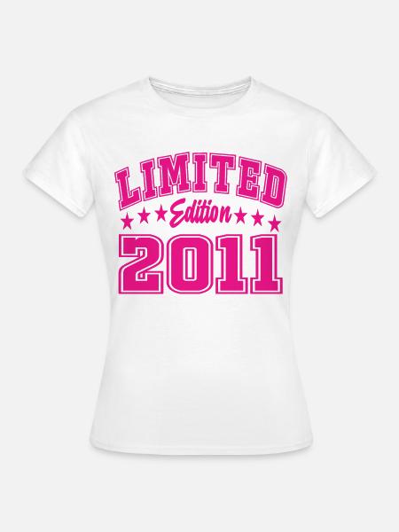 Limited Edition 2011 - Frauen T-Shirt - Weiß