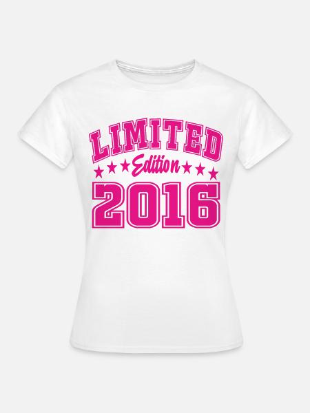 Limited Edition 2016 - Frauen T-Shirt - Weiß