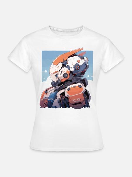 Roboter - Frauen T-Shirt - Weiß