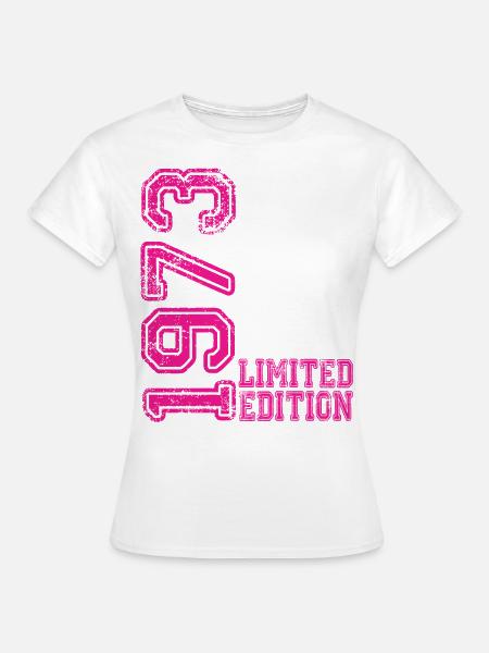Limited Edition 1973 - Frauen T-Shirt - Weiß