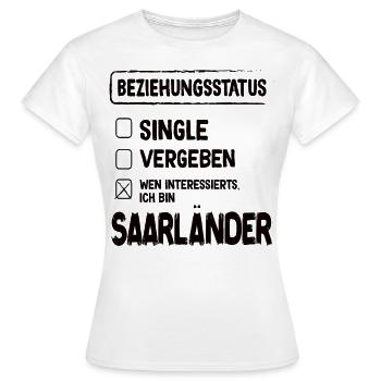 Sarre Relation Situation Sarre - T-shirt Femme - blanc - Devant - AI Model Female 172 dark (172cm)