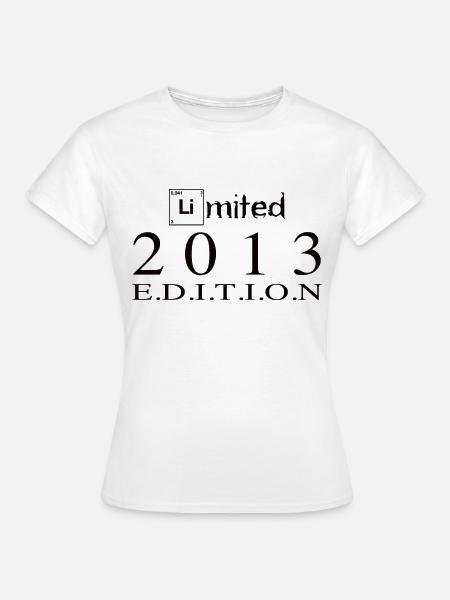 Limited Edition 2013 - Frauen T-Shirt - Weiß