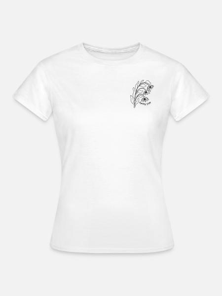sunny side - Frauen T-Shirt - Weiß