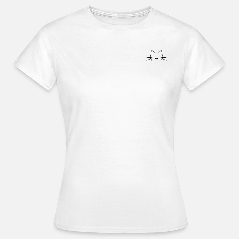 cat - Women's T-Shirt - white