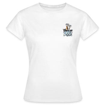 Summer - Frauen T-Shirt - Weiß - Vorne - AI Model Female 172 dark (172cm)