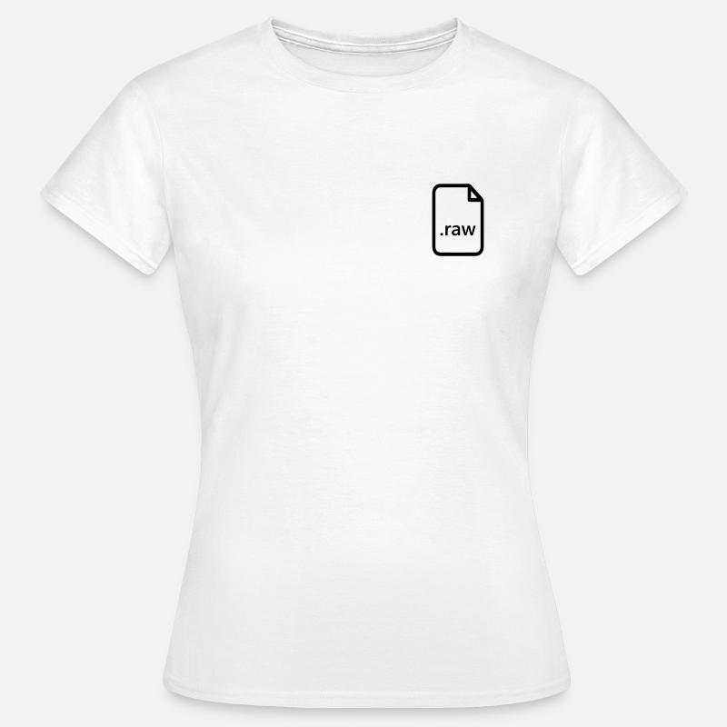 .raw - Women's T-Shirt - white