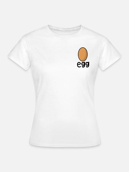 Ei - Frauen T-Shirt - Weiß
