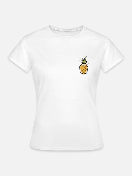 Ananas - Frauen T-Shirt - Weiß
