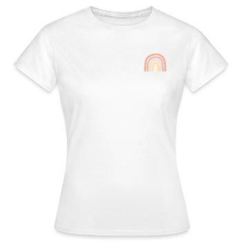 arc en ciel - T-shirt Femme - blanc - Devant - AI Model Female 172 dark (172cm)