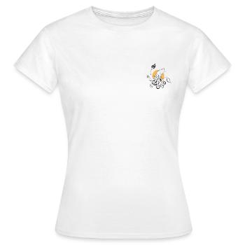 Tintenfisch Hails Spaß Bestseller Geschenk - Frauen T-Shirt - Weiß - Vorne - AI Model Female 172 dark (172cm)