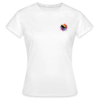 Skiing Fille Fille - T-shirt Femme - blanc - Devant - AI Model Female 172 dark (172cm)