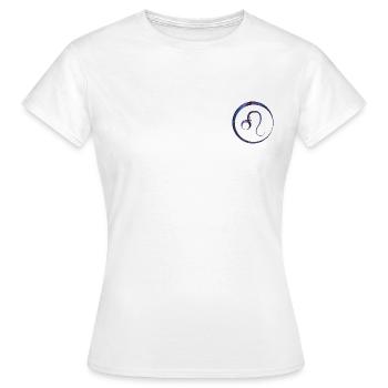 Astro Lion - T-shirt Femme - blanc - Devant - AI Model Female 172 dark (172cm)