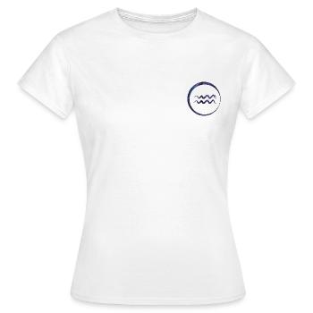 Astro Verseau - T-shirt Femme - blanc - Devant - AI Model Female 172 dark (172cm)