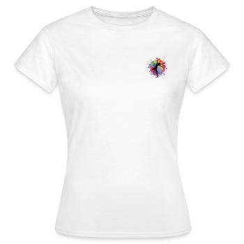 Tanzen - Frauen T-Shirt - Weiß - Vorne - AI Model Female 172 dark (172cm)