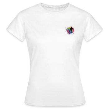 Biathlon - T-shirt Femme - blanc - Devant - AI Model Female 172 dark (172cm)