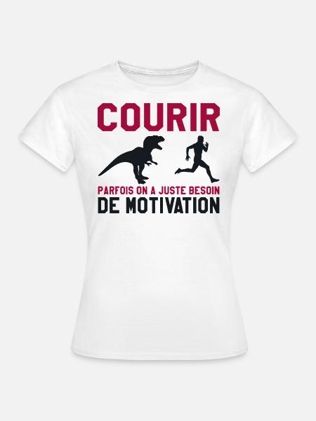 laufen - Frauen T-Shirt - Weiß