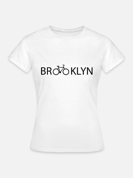 Brooklyn, new york, amerika - Frauen T-Shirt - Weiß