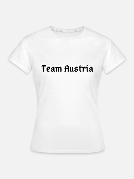 Team Austria - Frauen T-Shirt - Weiß
