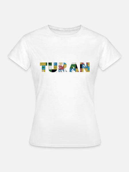 Turan - Frauen T-Shirt - Weiß