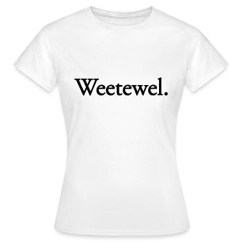 Know-what - Women's T-Shirt - white - Front - AI Model Female 172 dark (172cm)