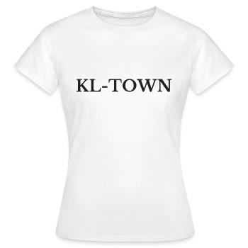 Kaiserslautern KL-Town - T-shirt Femme - blanc - Devant - AI Model Female 172 dark (172cm)