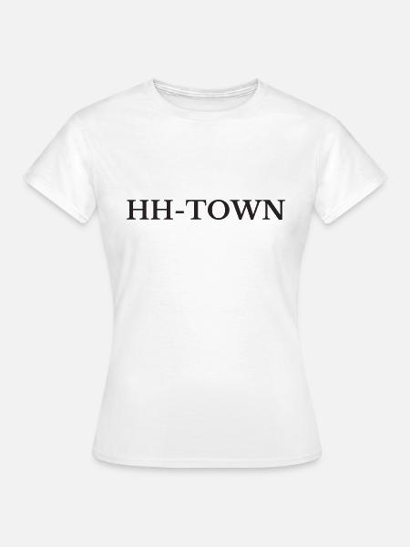 Hamburg HH-Town - Frauen T-Shirt - Weiß